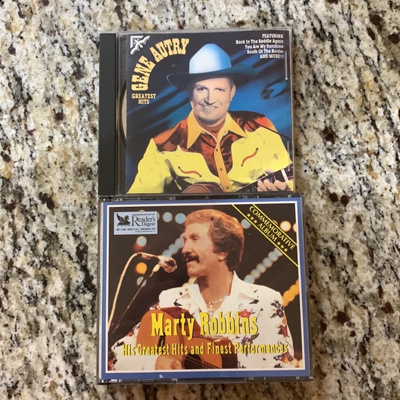 4 CD bundle of classic western Gene Autry 3CDs & Marty Robbins greatest hits. - Picture 4 of 12